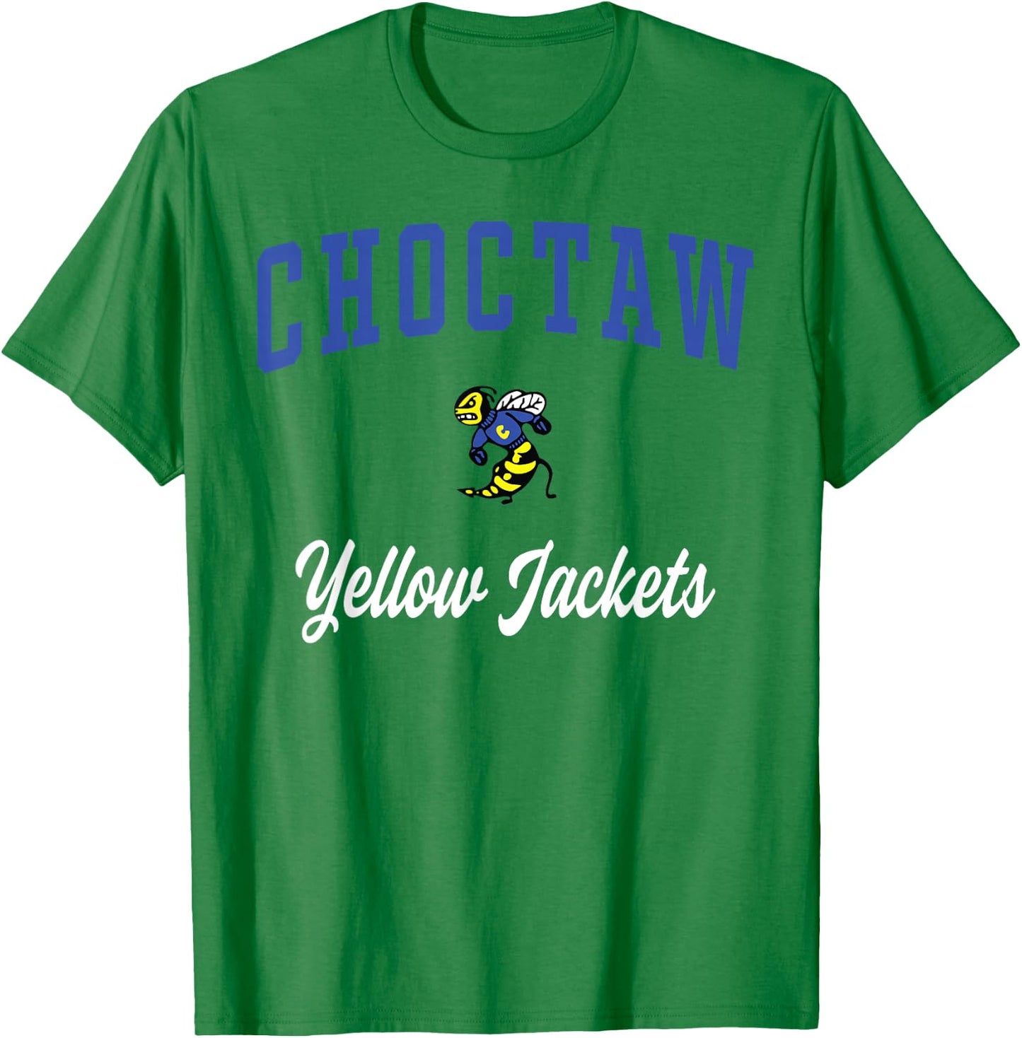Choctaw High School Yellow Jackets T-Shirt - T-Shirt | Irish Green