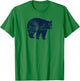 Yosemite National Park Black Bear Graphic T-Shirt - T-Shirt | Irish Green
