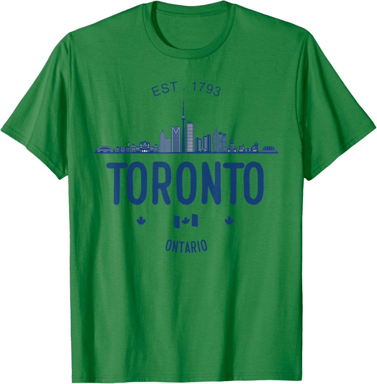 Skyline Toronto Canada T-Shirt - T-Shirt | Irish Green