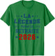 La Légende Prend Sa Retraite -Retraité 2026 T-Shirt - T-Shirt | Irish Green