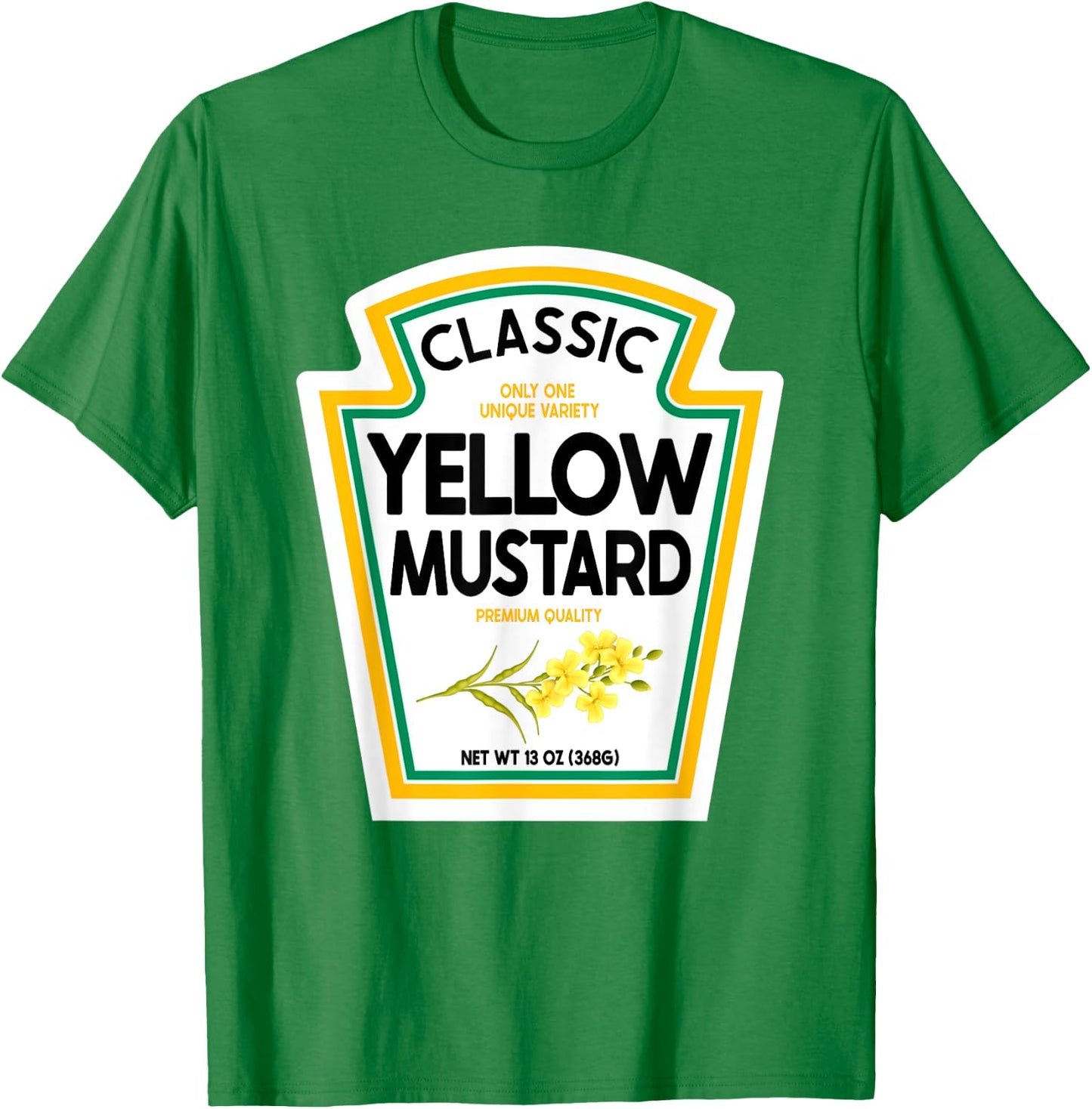 Mustard Halloween 2024 Costume Family Matching Ketchup Sauce T-Shirt - T-Shirt | Irish Green