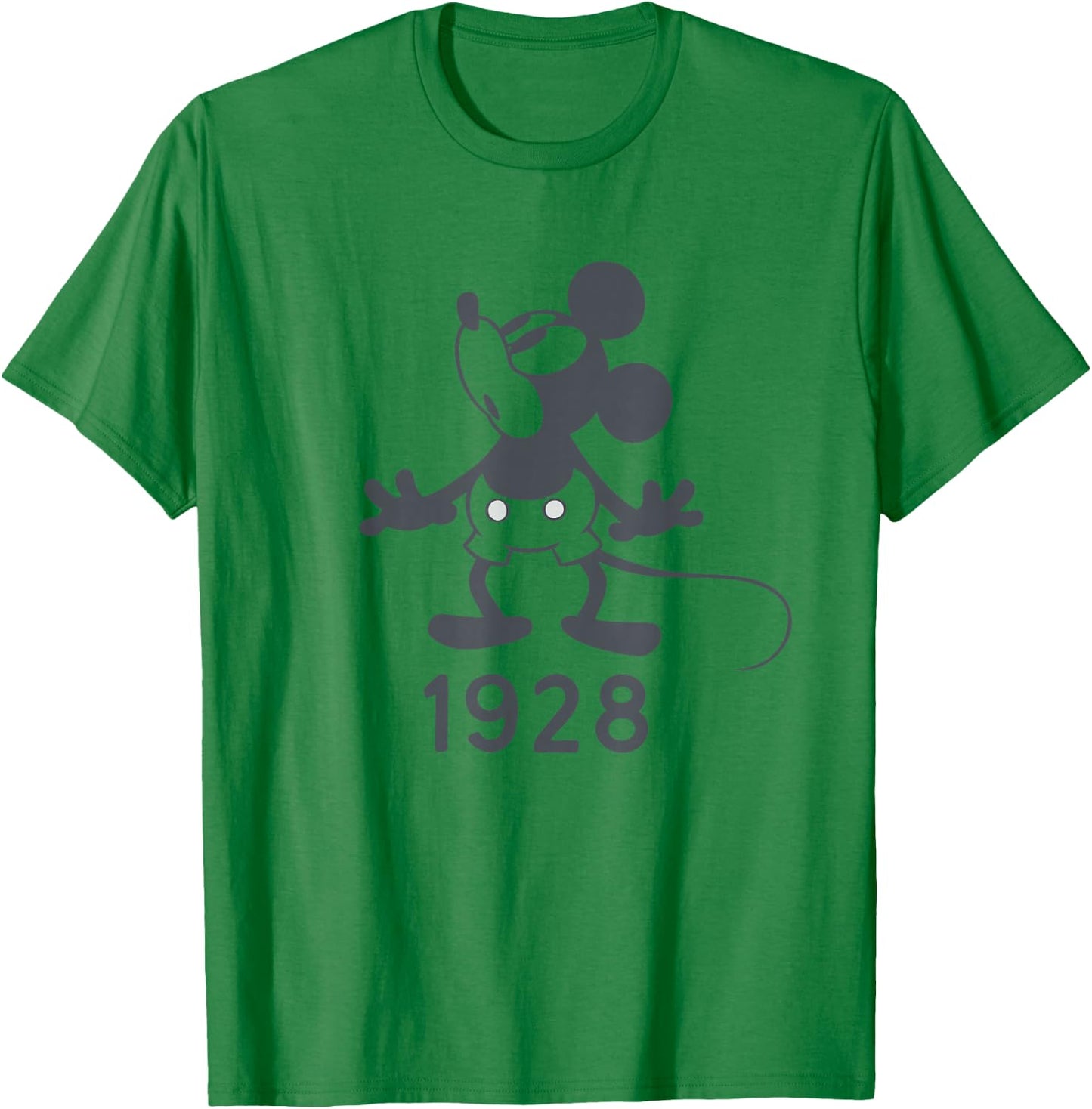 Disney Retro Mickey Mouse 1928 Small T-Shirt - T-Shirt | Irish Green