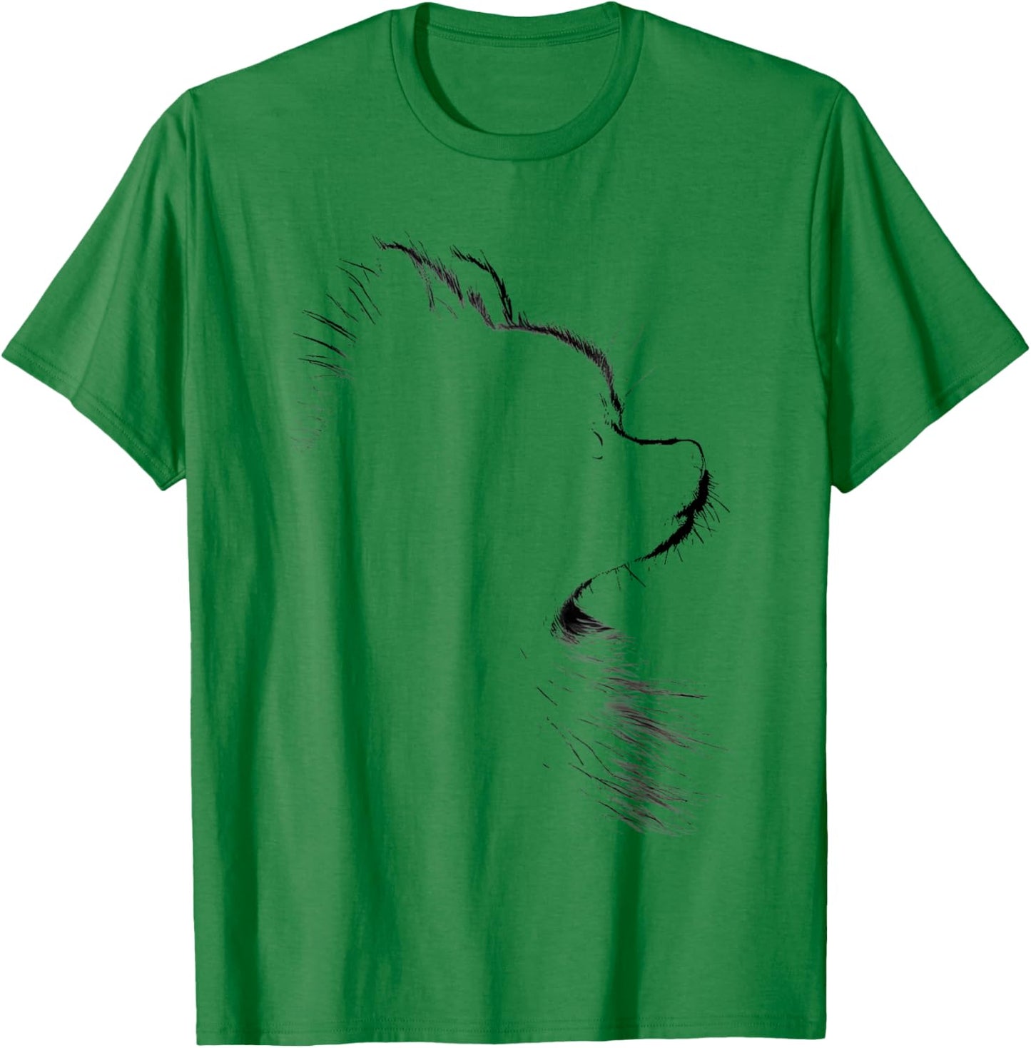 Retro Pomeranian Silhouette T-Shirt - T-Shirt | Irish Green