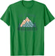 Out of Breath Hiking Society Hiker Men Women T-Shirt - T-Shirt | Irish Green