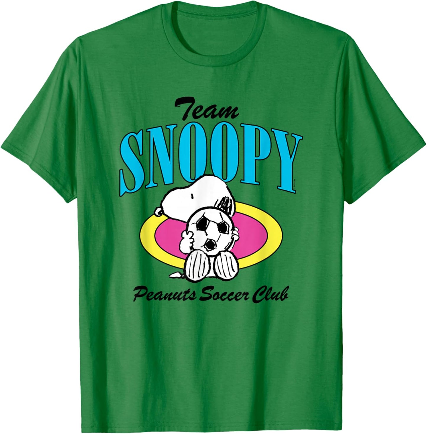 Peanuts - Team Snoopy Soccer T-Shirt - T-Shirt | Irish Green