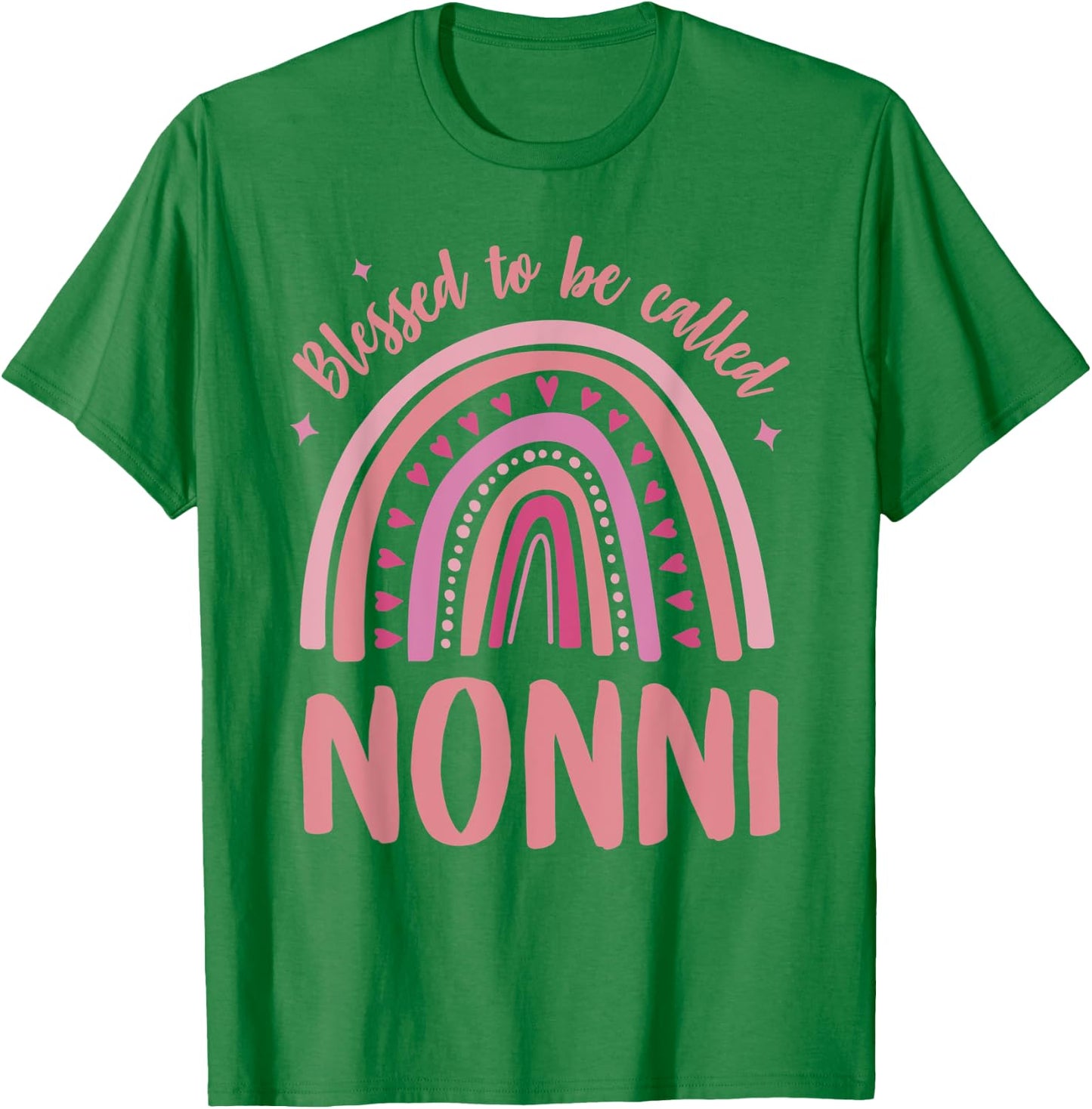 Nonni Grandma Blessed to be called Nonni T-Shirt - T-Shirt | Irish Green