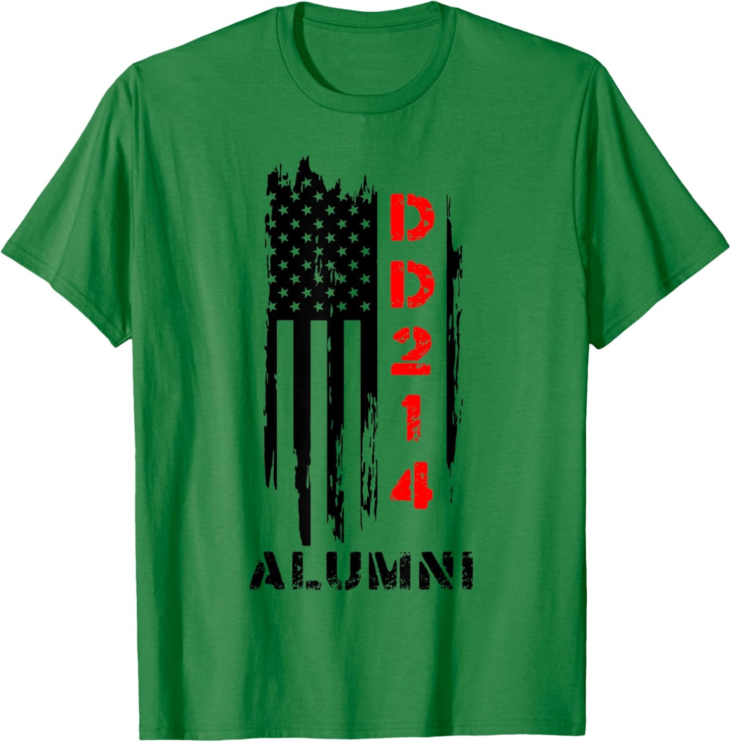 US DD214 United States Air Proud Alumni Elite Veteran T-Shirt - T-Shirt | Irish Green