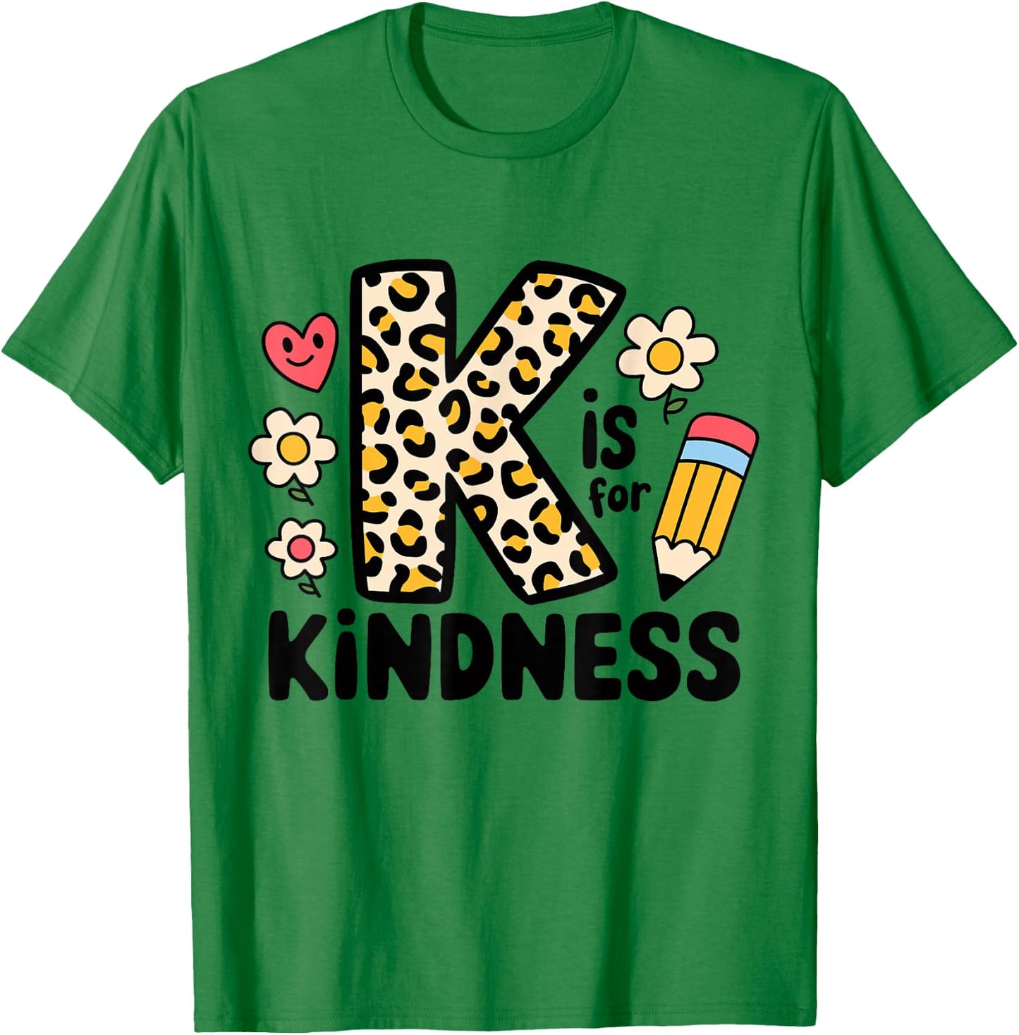 Unity Day Design Kindness Orange Teacher Kids Be Kind T-Shirt - T-Shirt | Irish Green