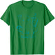 Pokémon Squirtle 007 Graffiti Paint Drip Sketch Portrait T-Shirt - T-Shirt | Irish Green