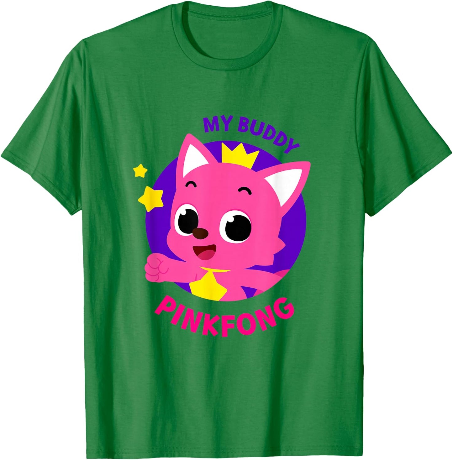 Pinkfong Official T-Shirt - T-Shirt | Irish Green