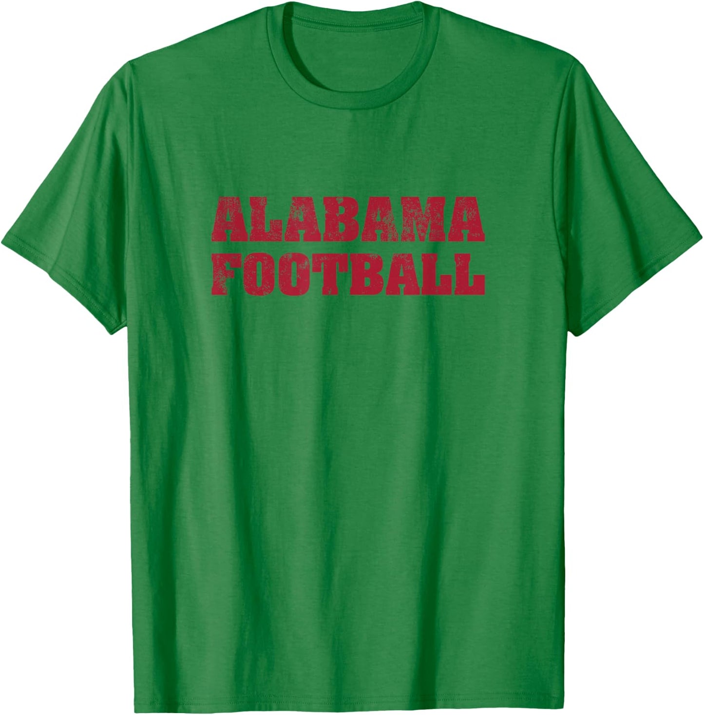 Alabama Football Distressed Vintage T-Shirt - T-Shirt | Irish Green