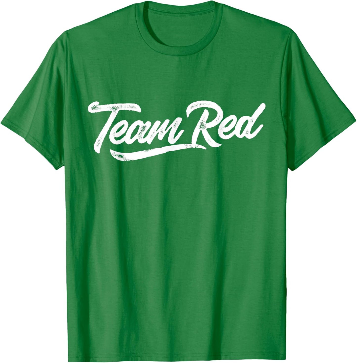 Team Red Shirt Sleepaway Camp Color War Summer Team Spirit T-Shirt - T-Shirt | Irish Green