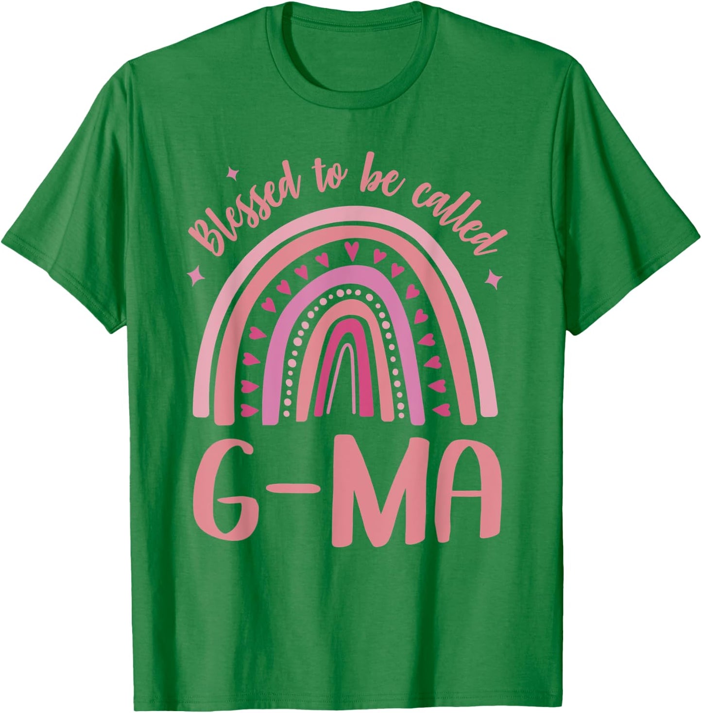 G-Ma Grandma Blessed to be called G-Ma T-Shirt - T-Shirt | Irish Green