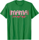 Pink Mama Saurus Rex Trex Matching Family Dinosaur Birthday T-Shirt - T-Shirt | Irish Green