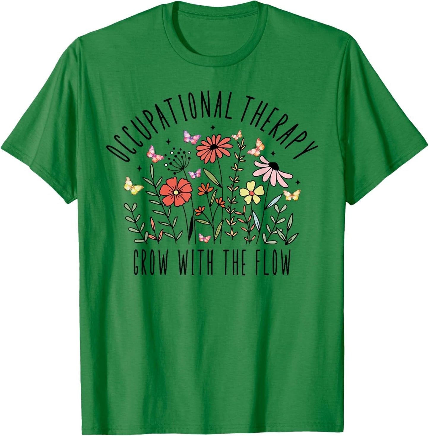 pediatric occupational therapy student OT therapist physical T-Shirt - T-Shirt | Irish Green