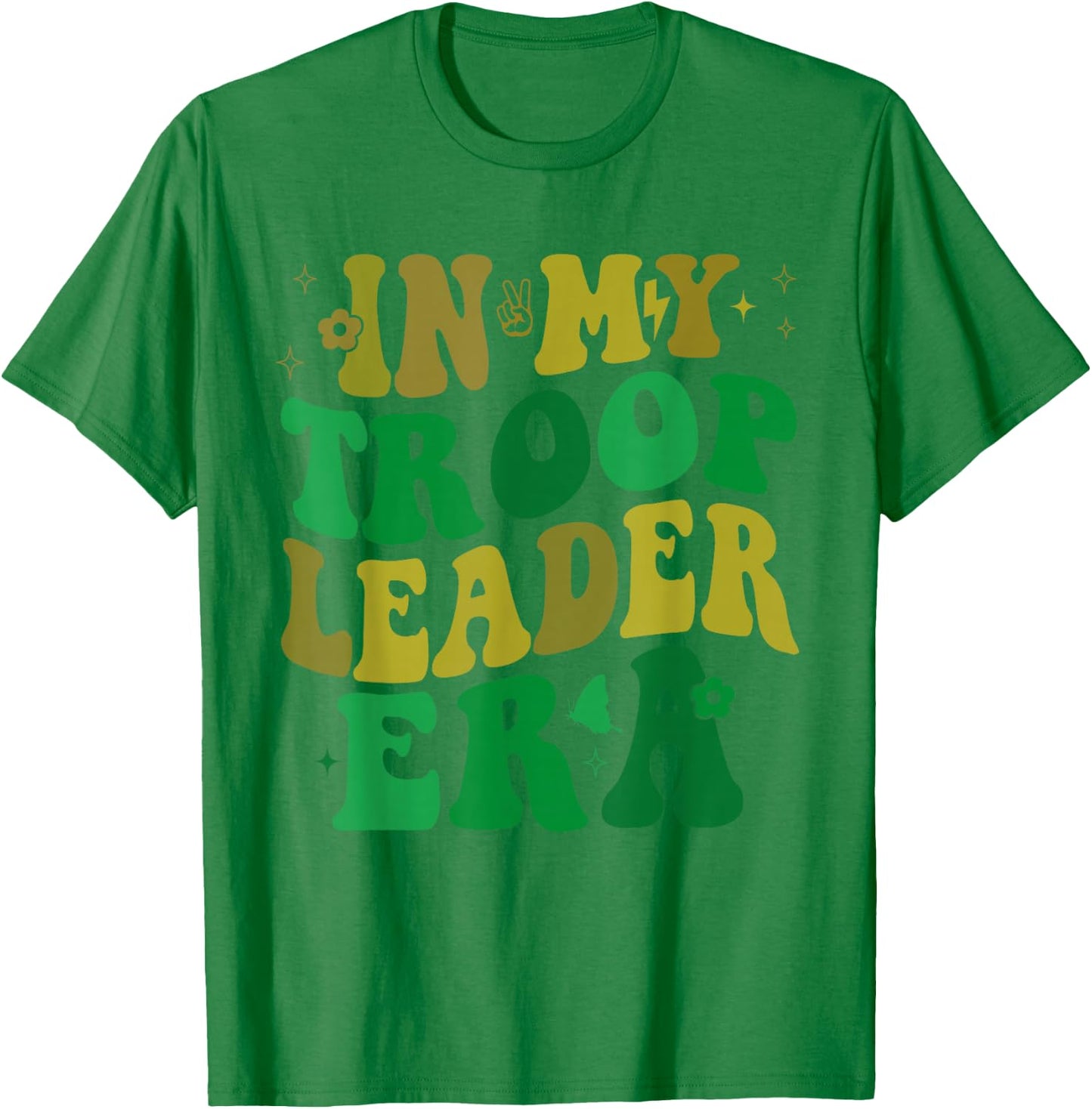 In My Troop Leader Era Cookie Dealer Camping Summer Women T-Shirt - T-Shirt | Irish Green