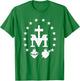 Miraculous medal catholic T-Shirt - T-Shirt | Irish Green
