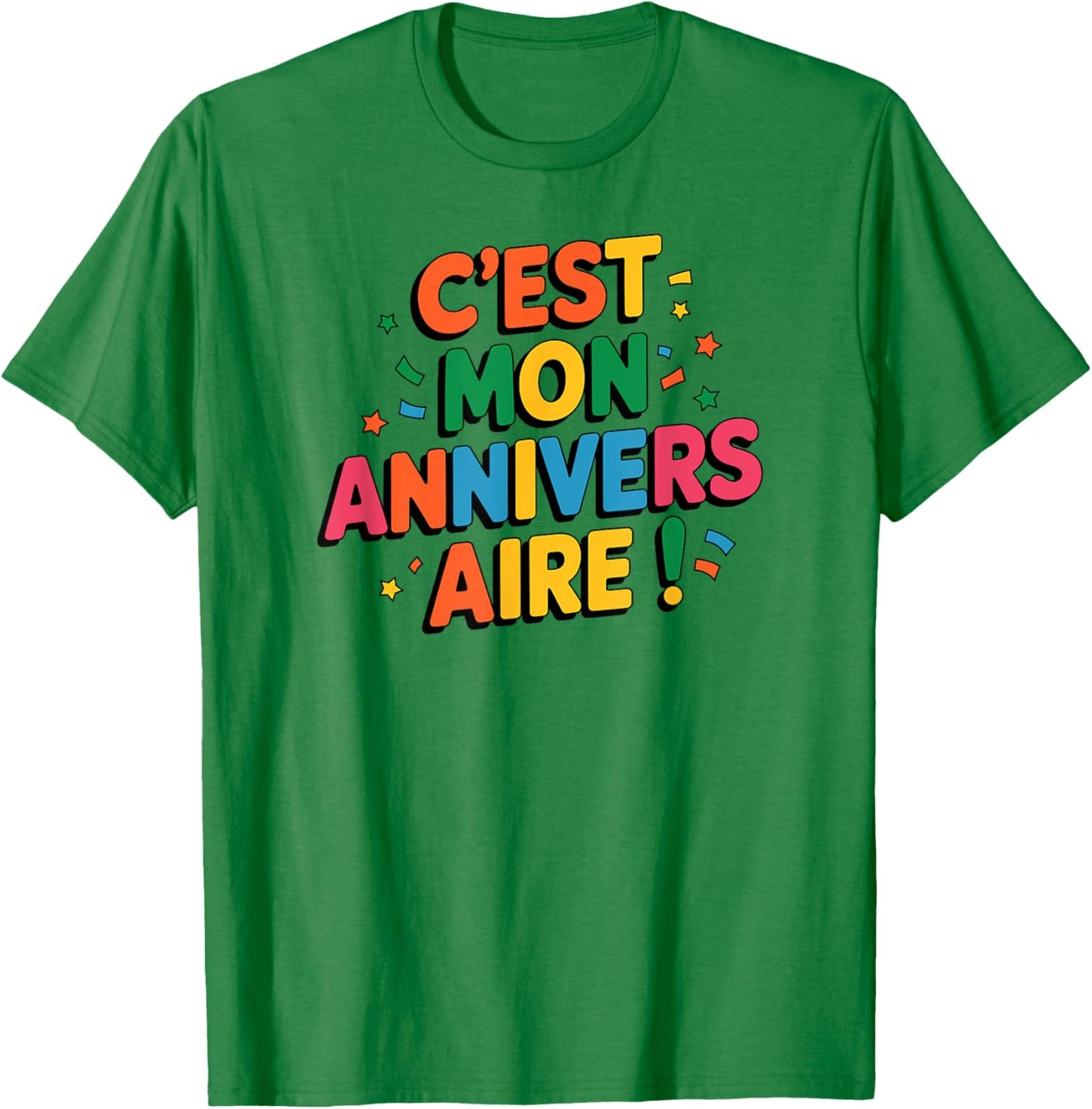 It's my birthday! , white, S T-Shirt - T-Shirt | Irish Green