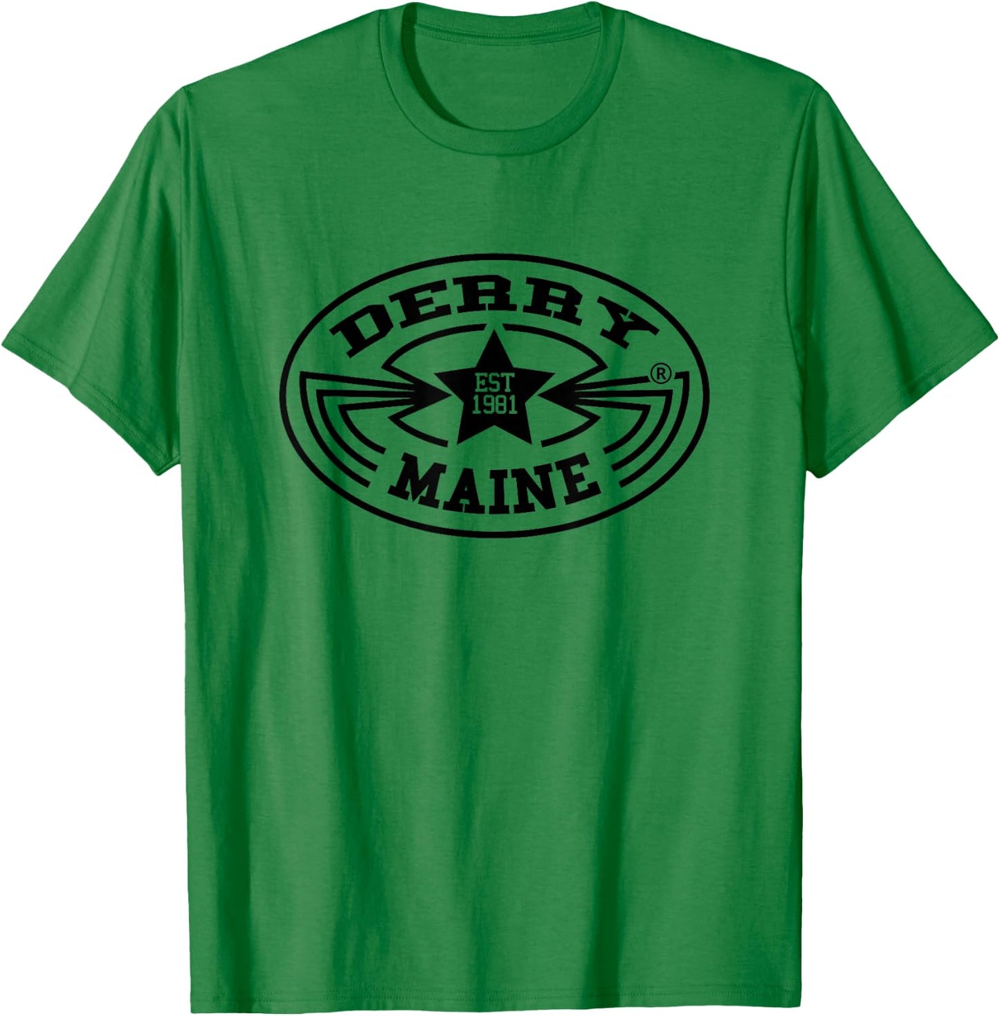 Derry Maine Shirt Horror Fiction Gift Readers T-Shirt - T-Shirt | Irish Green