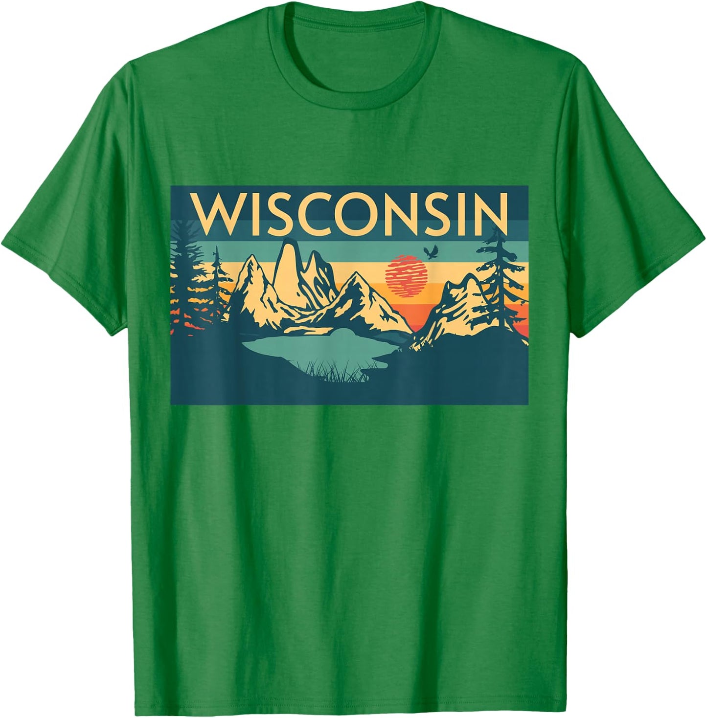 Wisconsin T-Shirt - T-Shirt | Irish Green