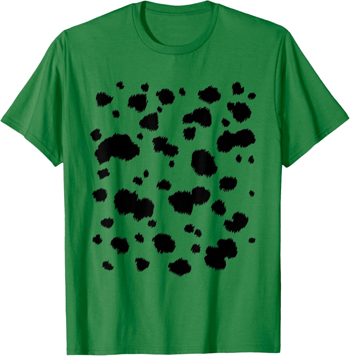 Dalmatian Dog Costume Shirt Adult Kids Dalmatian Costume T-Shirt - T-Shirt | Irish Green