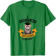 Funny Ferret Graduation Graduated Go Bed Sleepy Tired T-Shirt - T-Shirt | Irish Green