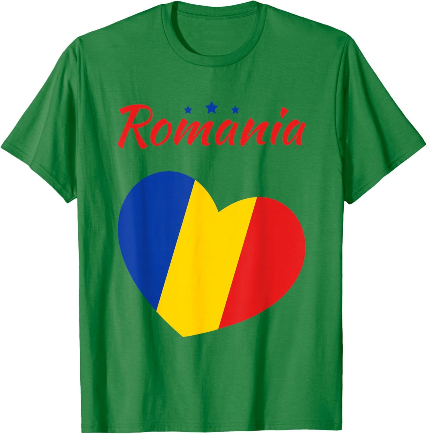 Rumänien Flagge Damen Rumänien Männer Frauen Kinder Romania T-Shirt - T-Shirt | Irish Green