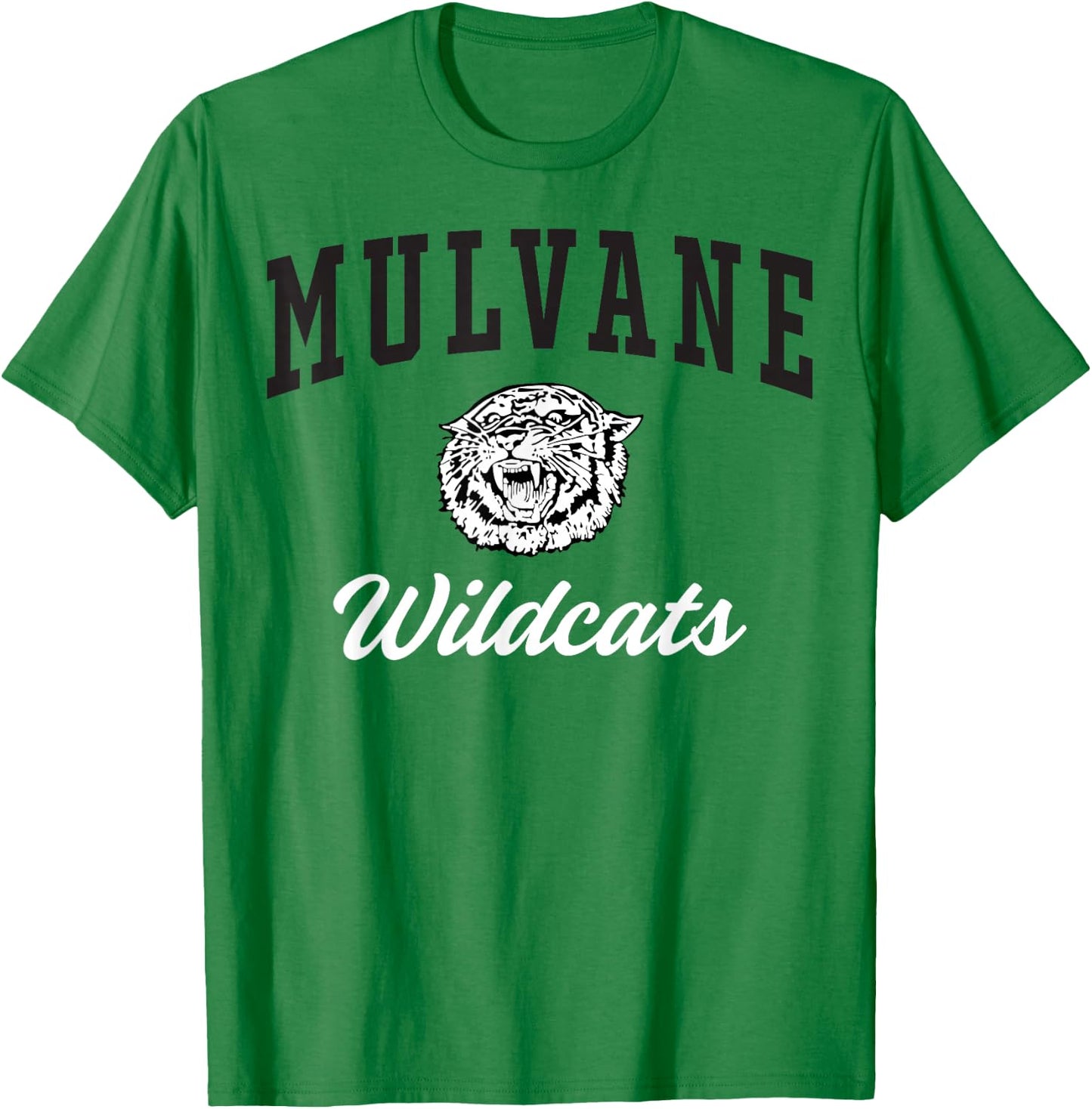 Mulvane High School Wildcats C3 T-Shirt - T-Shirt | Irish Green