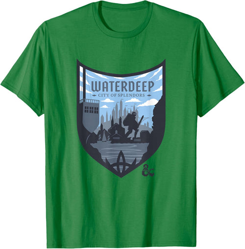 Dungeons & Dragons Waterdeep City Of Splendors Shield Logo