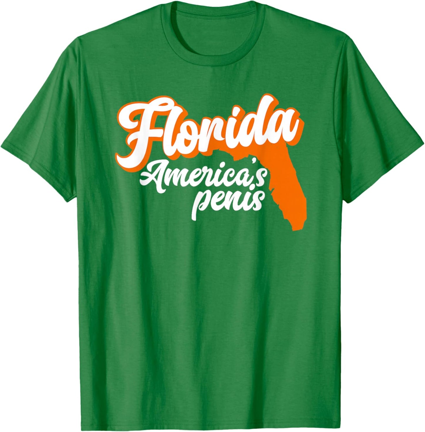 Florida is America’S Penis - Funny Florida Sucks T-Shirt - T-Shirt | Irish Green