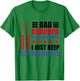 Usa Dad Grandpa Great Grandpa Father's Day American Flag Men T-Shirt - T-Shirt | Irish Green