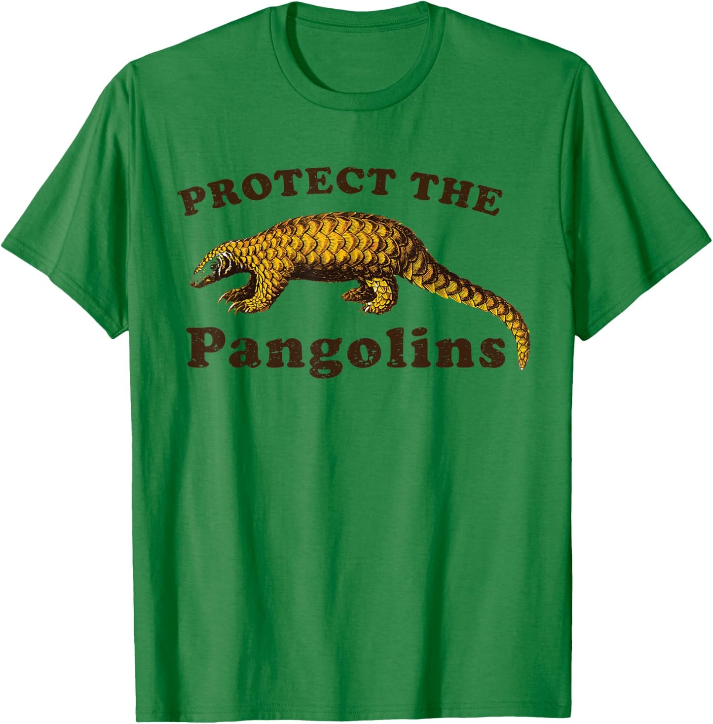 Protect the Indian Pangolins Save the Animals T-Shirt - T-Shirt | Irish Green