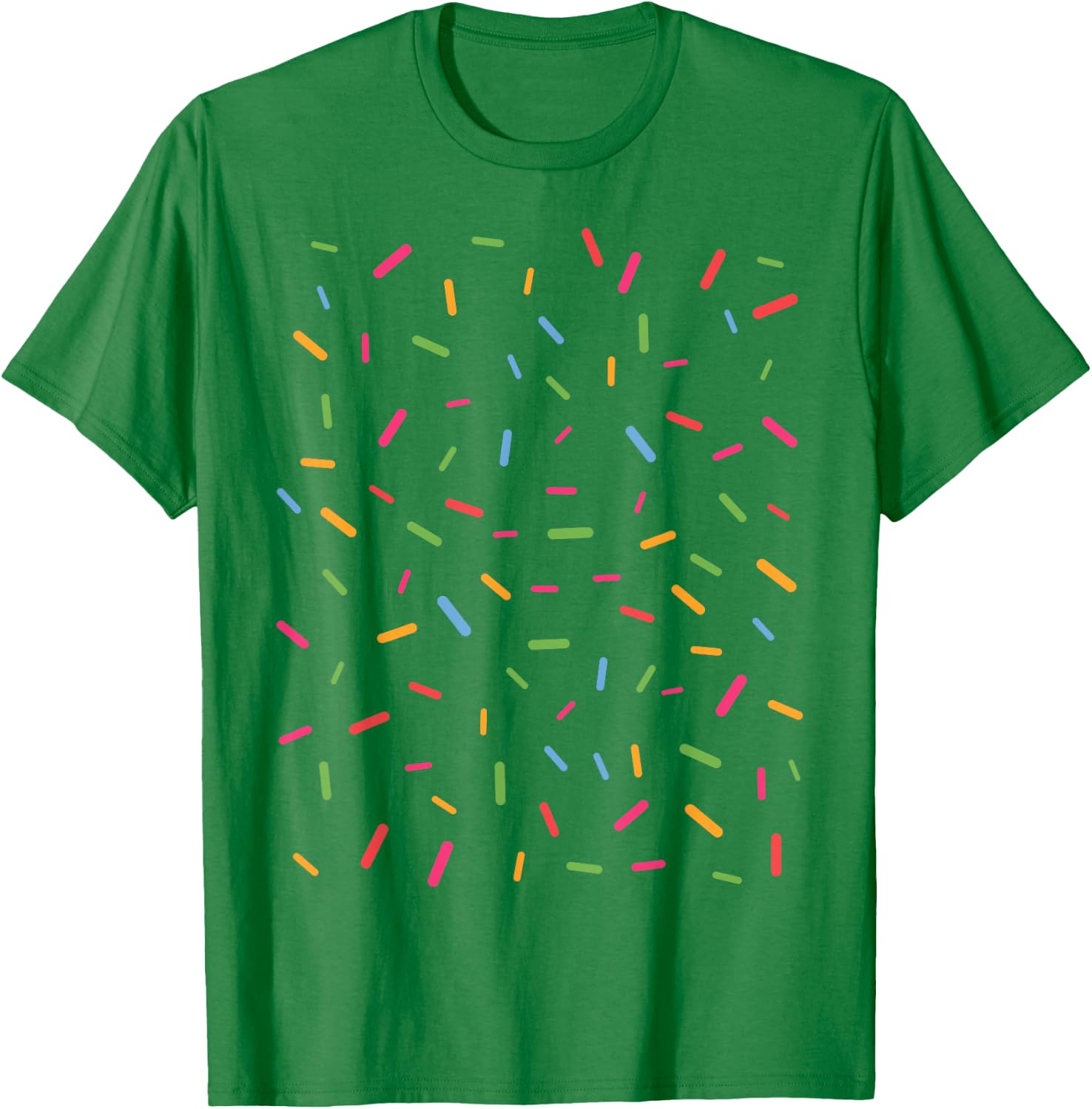 Rainbow Sprinkles Ice Cream Halloween Cupcake Costume Lazy T-Shirt - T-Shirt | Irish Green