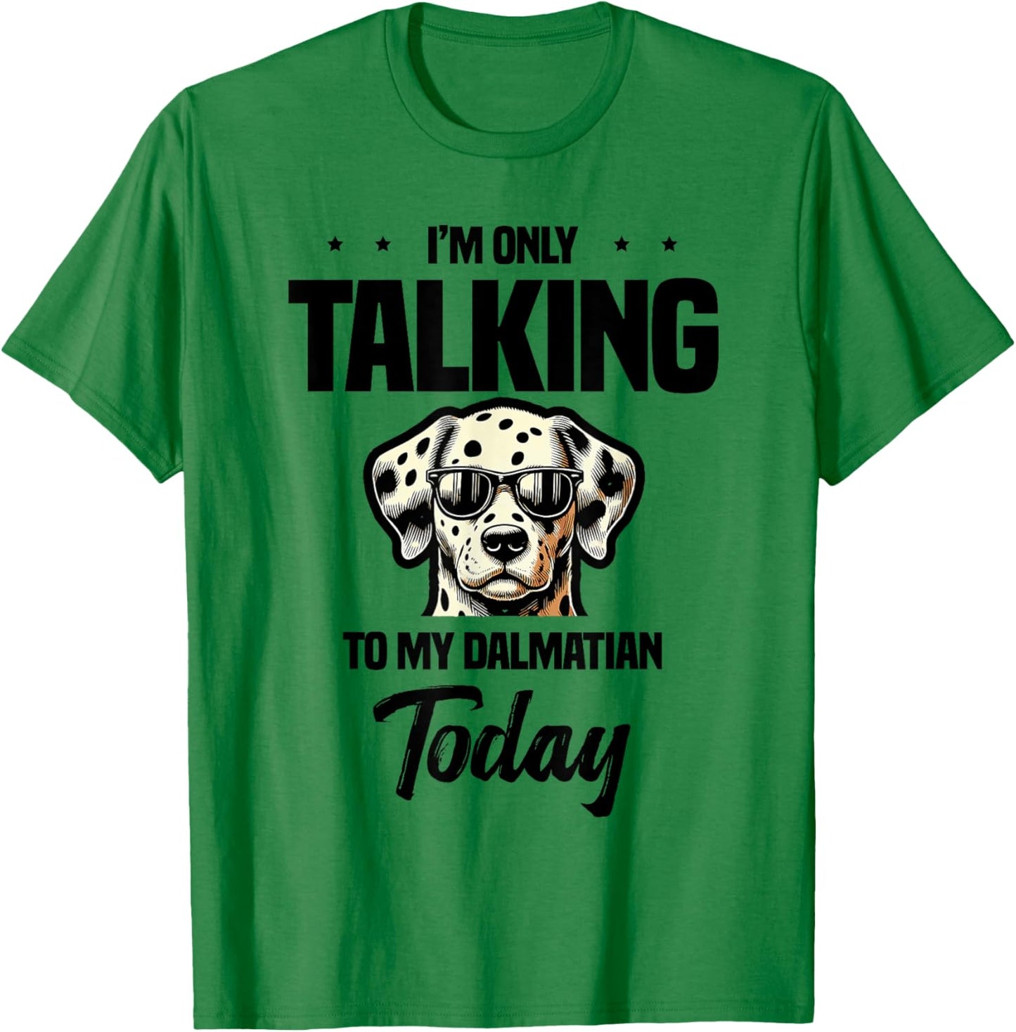 Dalmatian Dog Halloween Costume Funny Love Design T-Shirt - T-Shirt | Irish Green