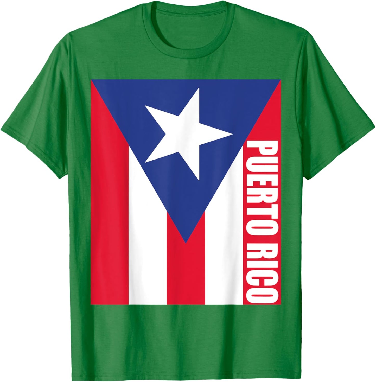 Puerto Rico Puerto Rican Flag Pride Kids Girl White Hispanic T-Shirt - T-Shirt | Irish Green