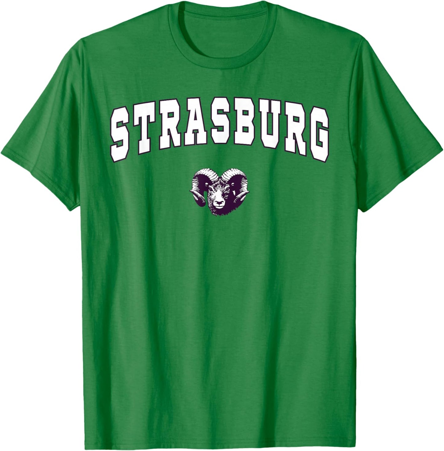 Strasburg High School Rams T-Shirt - T-Shirt | Irish Green