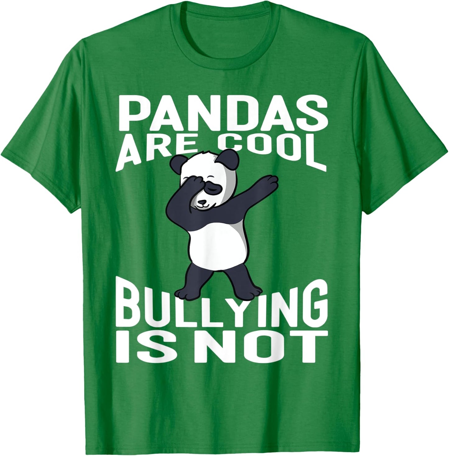 UNITY DAY Dabbing Pandas Are Cool Bullying Is Not Orange T-Shirt - T-Shirt | Irish Green