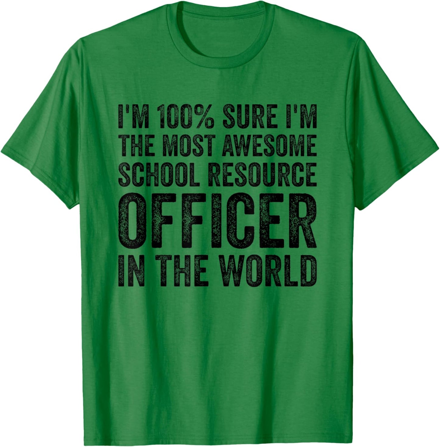 Funny Awesome School Resource Officer SRO T-Shirt - T-Shirt | Irish Green
