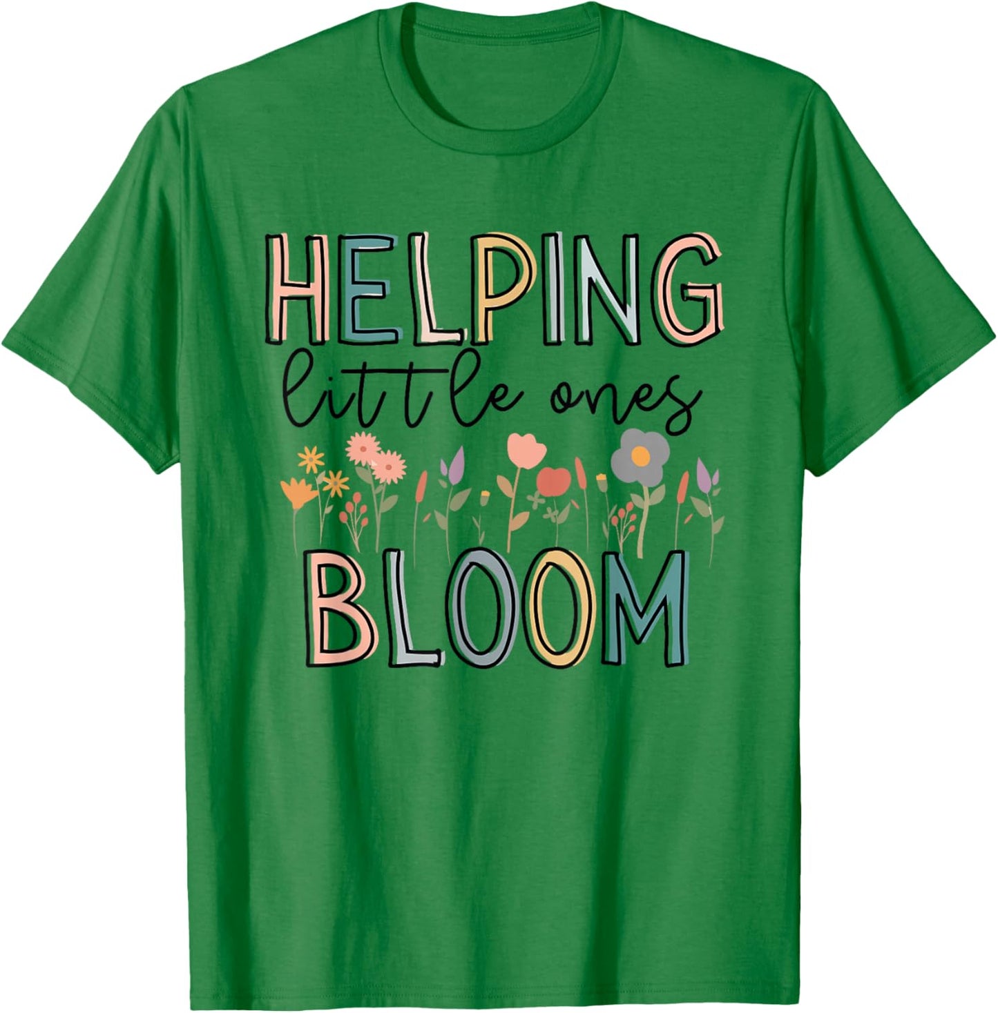 Labor and Delivery L&D Nurse Floral - Women's Blue Small - We See More Crowning Than the Queen - Funny Nurse Gift T-Shirt - T-Shirt | Irish Green