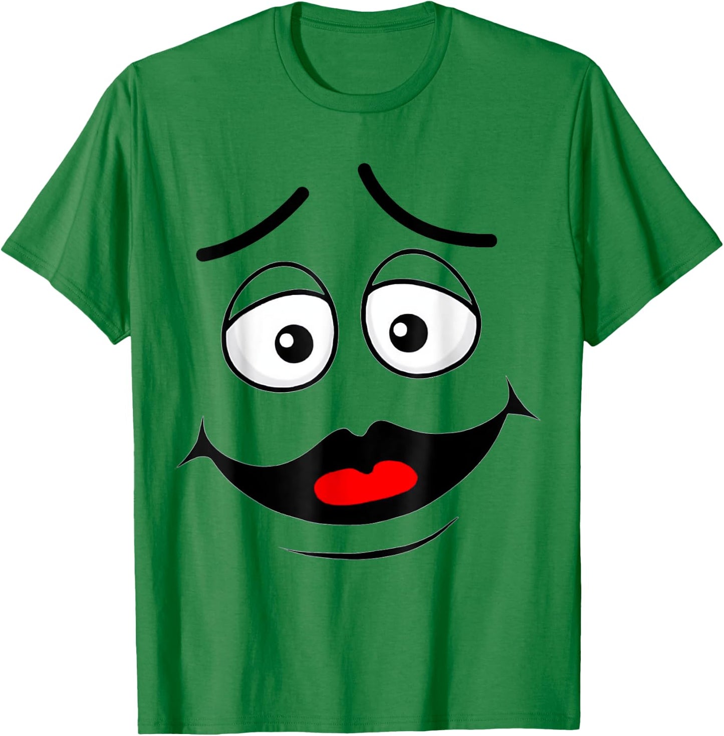 Funny Grimace Face For Halloween Costume T-Shirt - T-Shirt | Irish Green