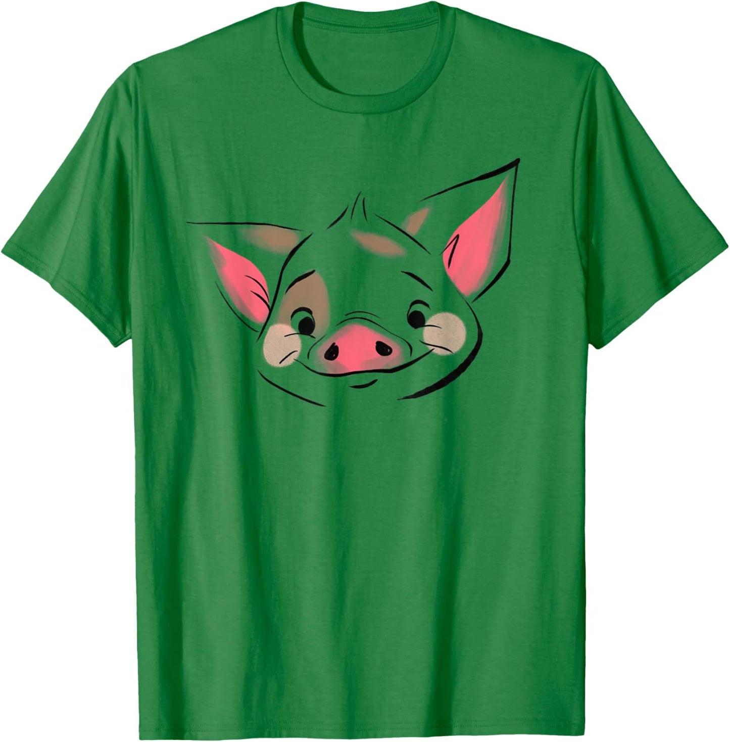 Disney Moana Pua Face T-Shirt - T-Shirt | Irish Green