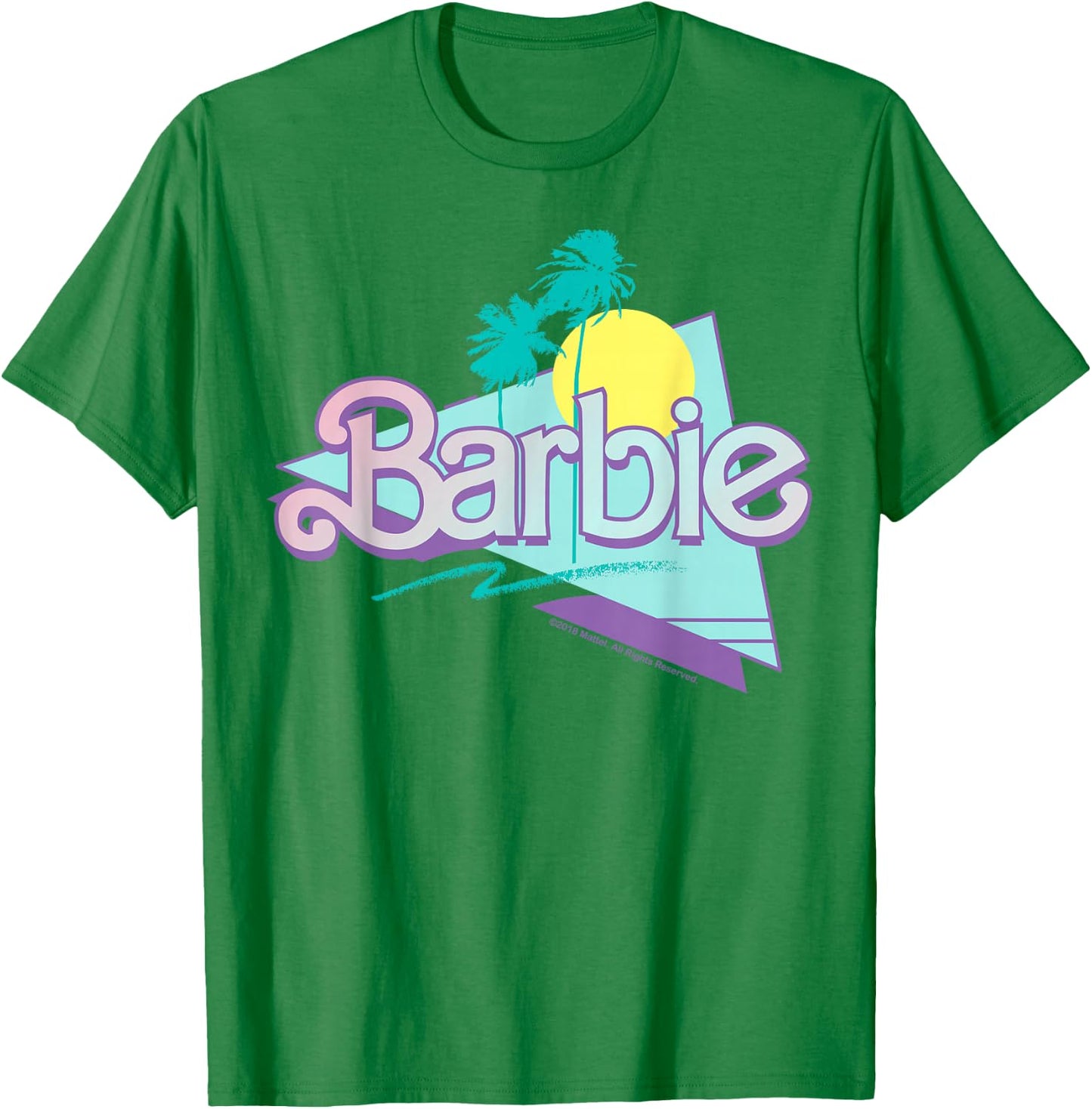 Barbie - 90'S Barbie - Logo T-Shirt - T-Shirt | Irish Green