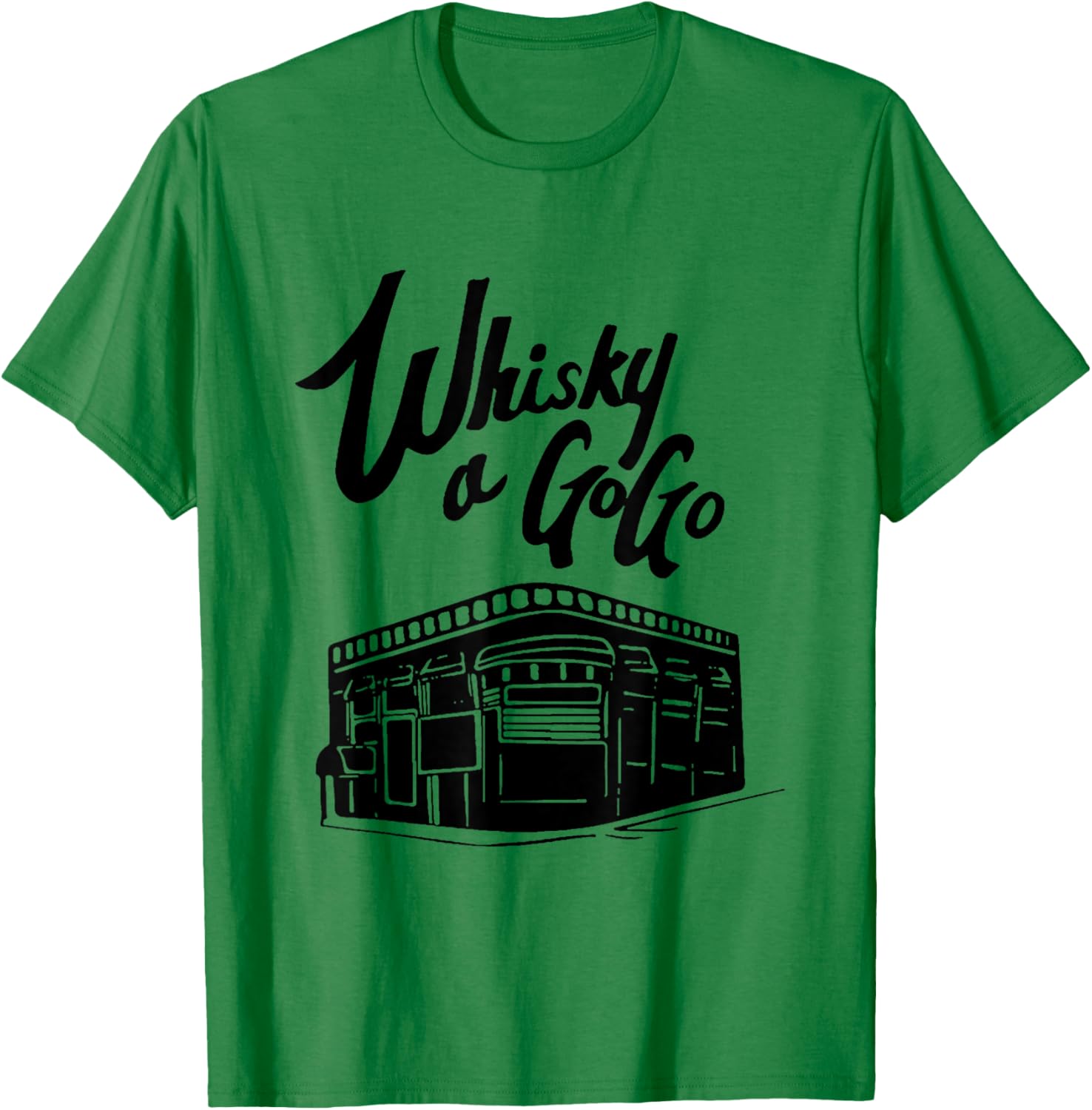 Whisky A Gogo - On The Corner T-Shirt - T-Shirt | Irish Green