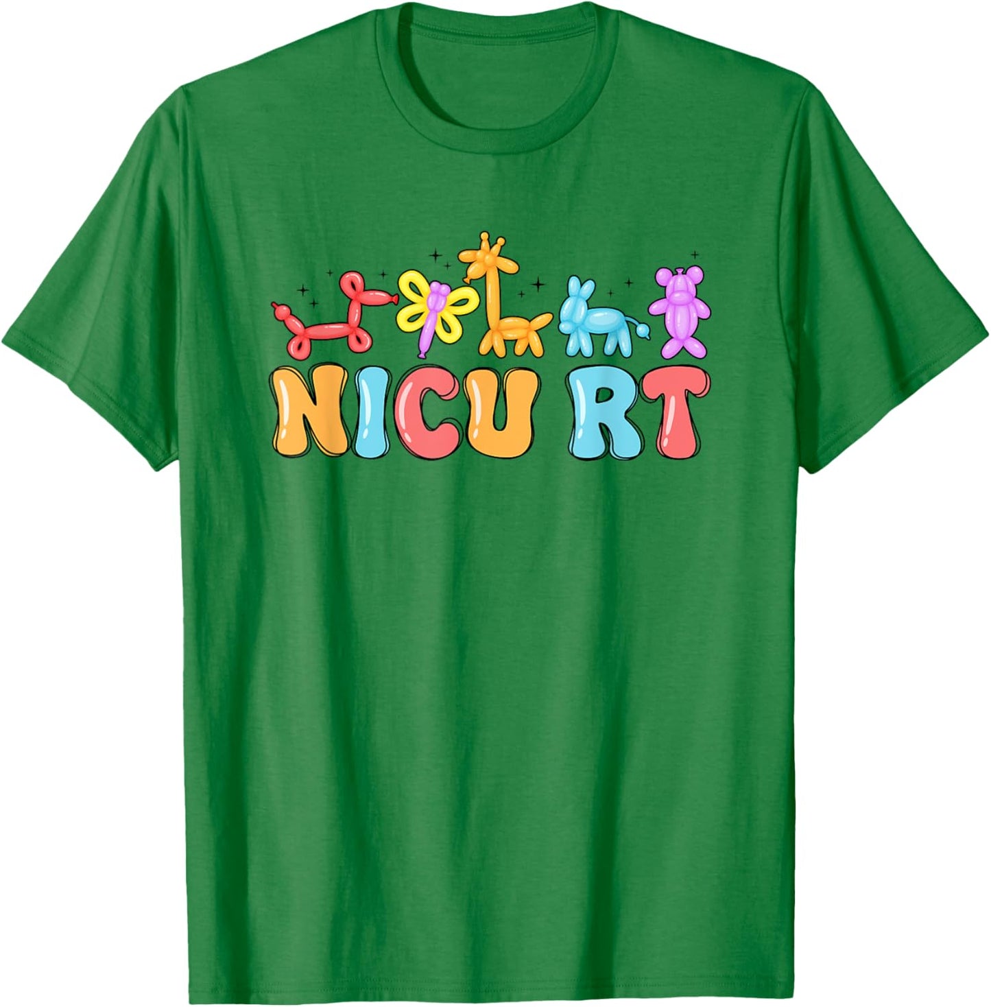 NICU RT Pediatric Respiratory Therapist Pediatric RT T-Shirt - T-Shirt | Irish Green
