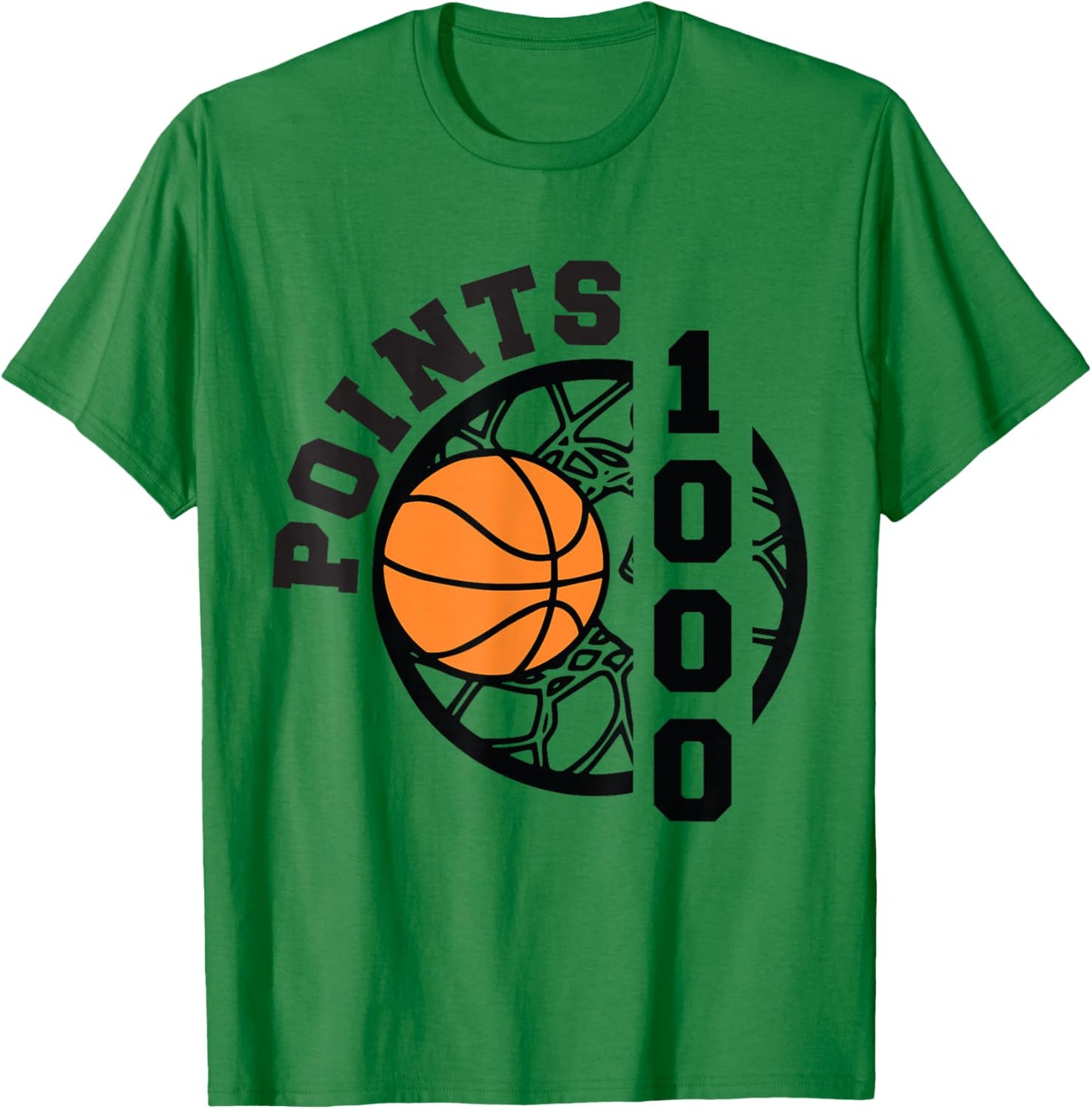 1000 Points Basketball Scorer High School Basketball Boys T-Shirt - T-Shirt | Irish Green