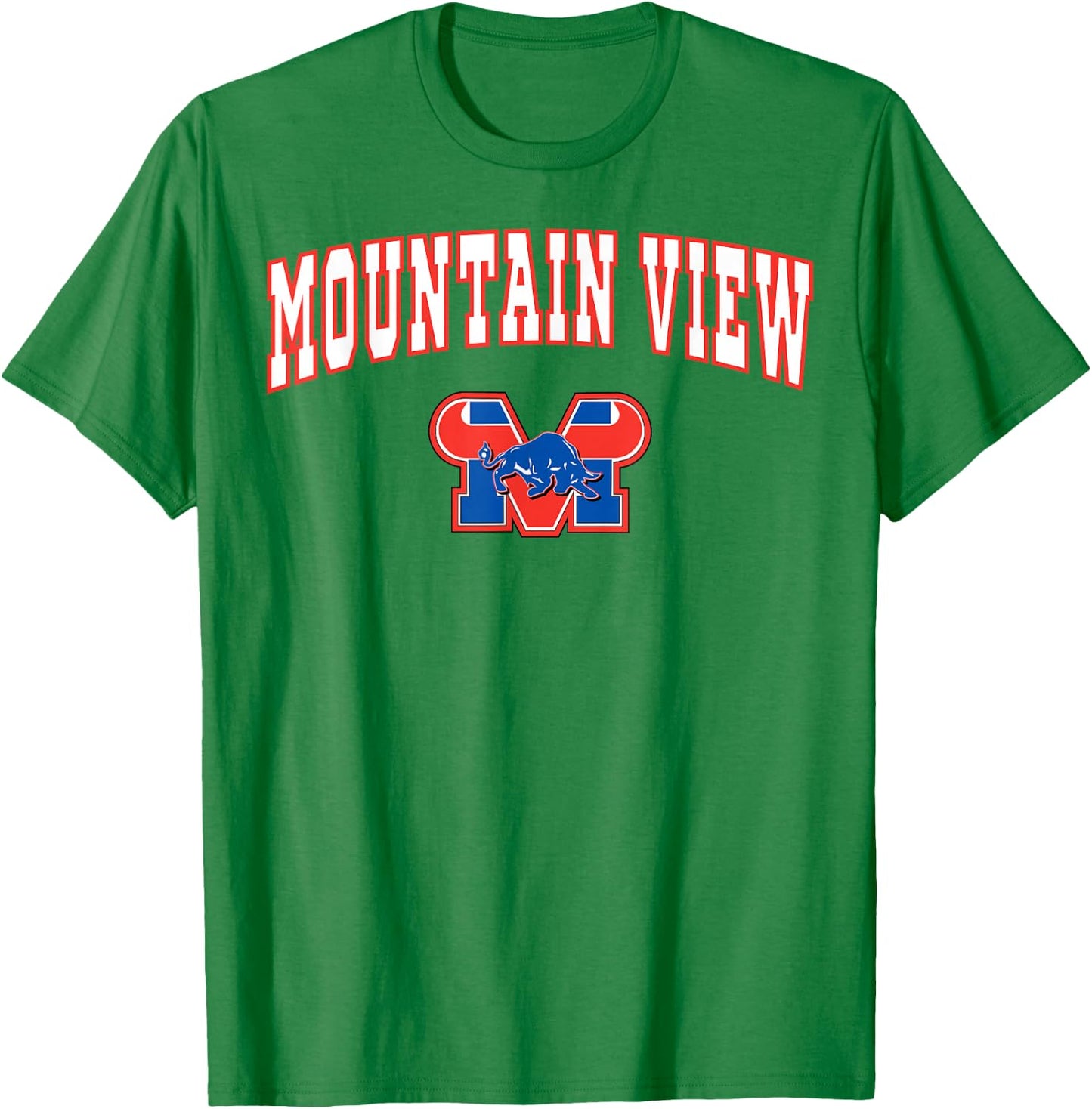 Mountain View High School Toros C2 T-Shirt - T-Shirt | Irish Green