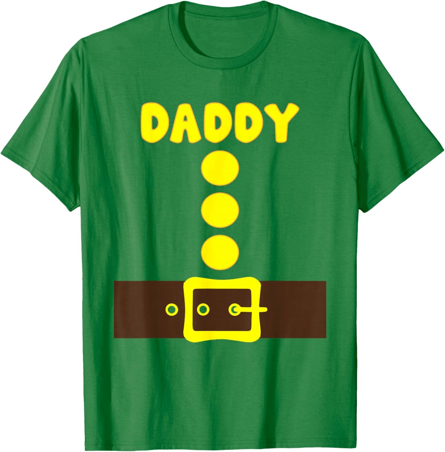 Daddy Dwarf Halloween Matching Group Color Costume Family T-Shirt - T-Shirt | Irish Green