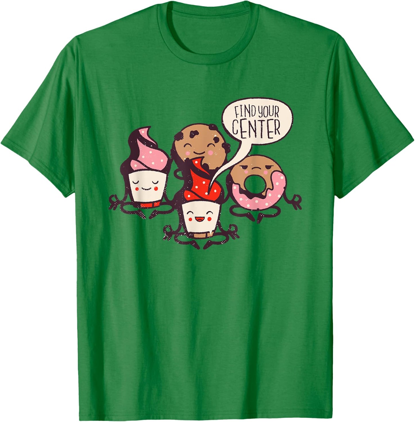 Baking Baker Funny Yoga Exercise T-Shirt - T-Shirt | Irish Green
