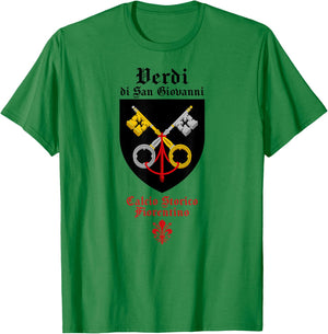 Florentine football fútbol Calcio storico fiorentino Verdi T-Shirt - T-Shirt | Irish Green