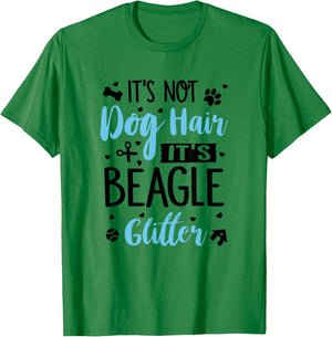 Beagle Glitter - Funny Beagle Shirt Gift Beagle Lover T-Shirt - T-Shirt | Irish Green